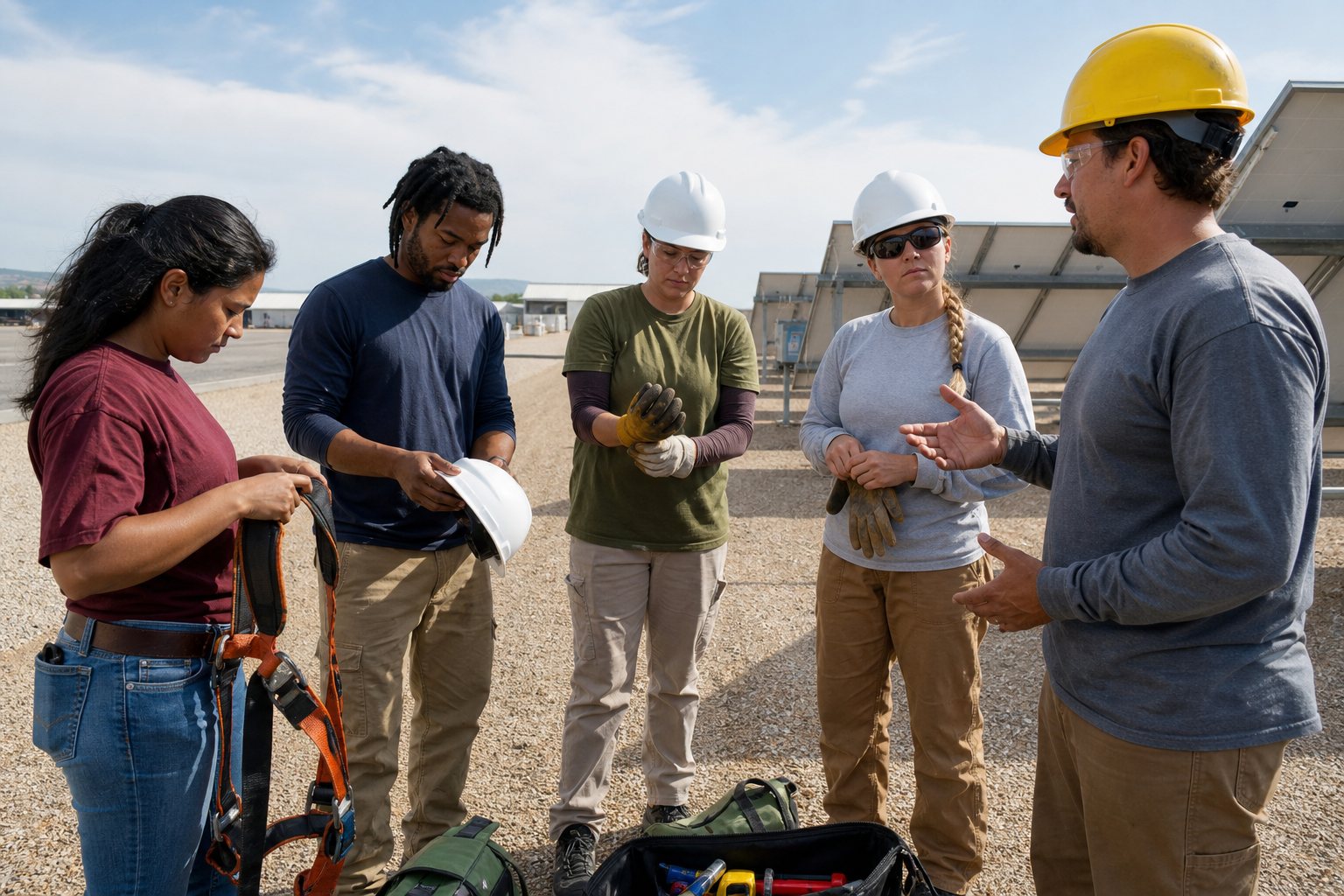 Planning materials for field work readiness
