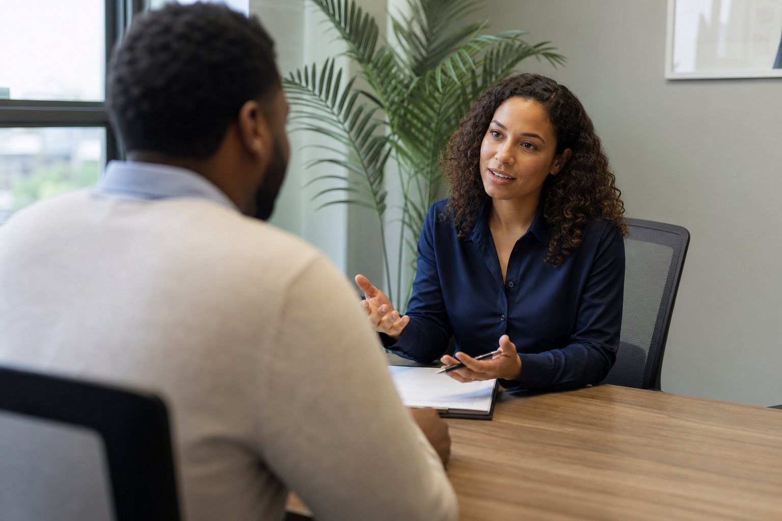 Planning materials for interviewing for clean energy roles